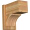 Ekena Millwork Thorton Block Rough Sawn Outlooker, Western Red Cedar, 8"W x 14"D x 14"H OUT08X14X14THR05RWR - alternate 1